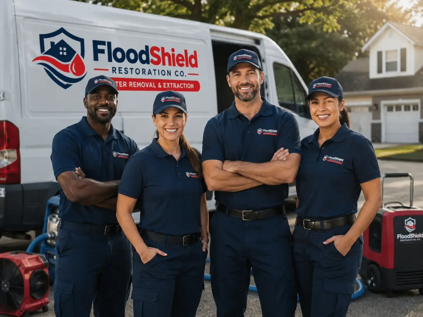 Flood Damage Restoration company in El Paso, AR